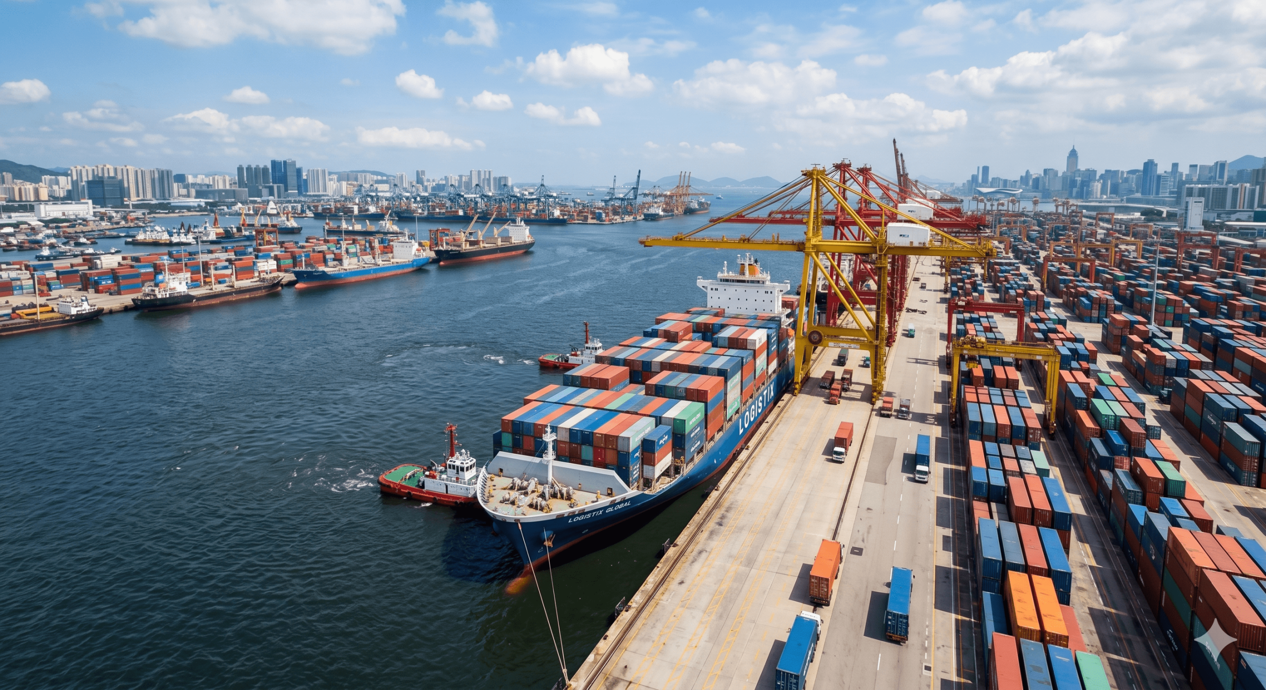 International maritime freight transport