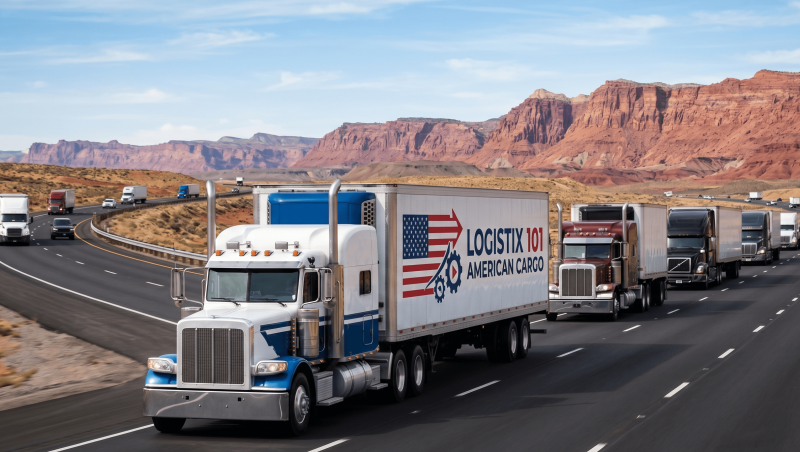 Road freight transport in the USA