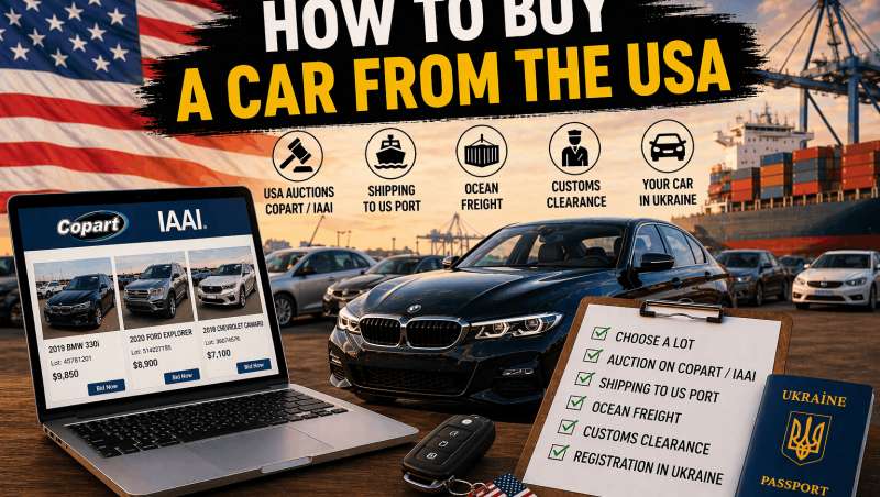 How to buy a car from the US on your own